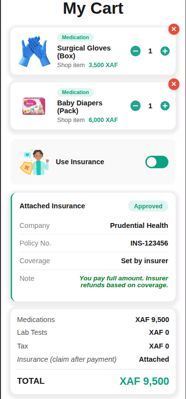 App screenshot